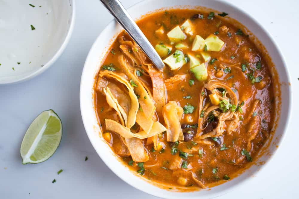 You are currently viewing ON THE ROAD COOKING – Multicooker Monday – Chicken Tortilla Soup