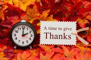 Read more about the article It’s Time to Give Thanks