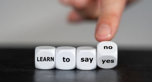Read more about the article What’s Up Wednesday – The Power of Saying No